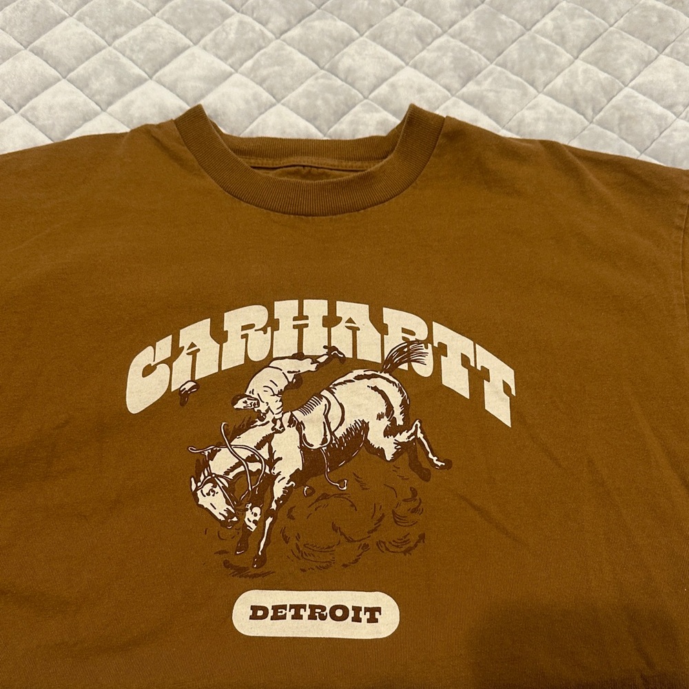 Carhartt Brown Detroit Graphic Tee
